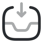 Direct Inbox SVG Icon